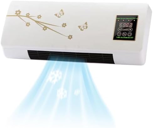 1800W Mini Wall Mounted AC, Portable Refroidissement Et Ventilateur Pour Home Office, Contrôle Climatique Silencieux Et Efficace Sur Le Fond De L'énergie Avec Minuterie à Distance, Conception De Sépar