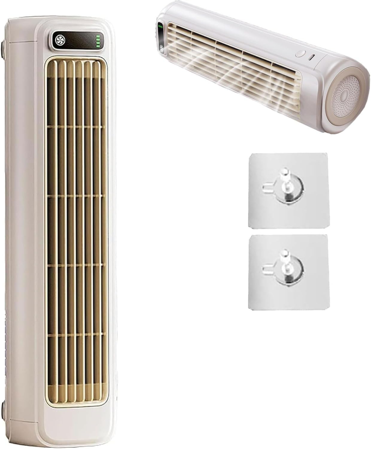 Mini Refroidisseur D'air, Ventilateur De Bureau Alimenté Par USB Avec 3 Vitesses, Refroidissement Silencieux De La Tour Sans Lame Pour Le Camping De Voiture à Domicile De Bureau, Unité De Climatisatio