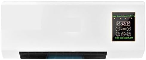  1800W Mini Wall Mounted AC, Portable Refroidissement Et Ventilateur Pour Home Office, Contrôle Climatique Silencieux Et Efficace Sur Le Fond De L'énergie Avec Minuterie à Distance, Conception De Sépar