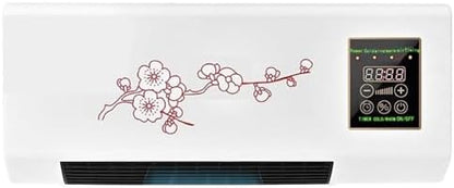  1800W Mini Wall Mounted AC, Portable Refroidissement Et Ventilateur Pour Home Office, Contrôle Climatique Silencieux Et Efficace Sur Le Fond De L'énergie Avec Minuterie à Distance, Conception De Sépar