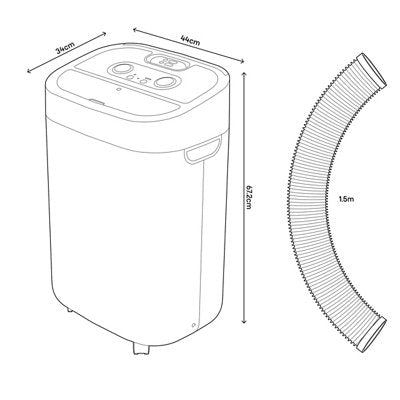  Climatiseur Mobile 1300 W