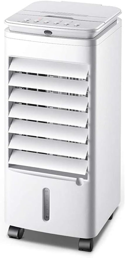 GENERIC Unité De Climatisation Portable, Circulateur D'air Compact, Ventilateur De Refroidissement Mobile, Refroidisseur D'évaporation Super Silencieux Avec Réglages à 3 Vitesses Pour Un Refroidissement Effic