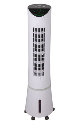  Rafraîchisseur D'air Oscillant Avec Timer 9h - Blanc