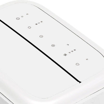  Climatiseur Mobile Réversible "Kuban" Blanc, 12000 BTU - H. 71,5 X L. 44 X P. 33,5 Cm