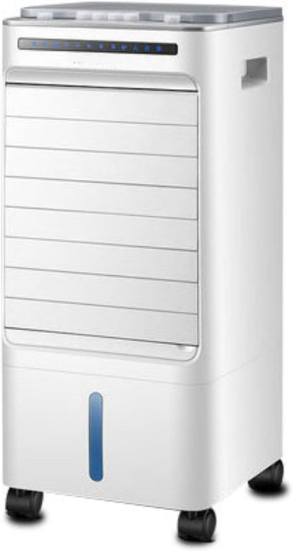 GENERIC Refroidisseur D'événement Portable Avec 4 Boîtes à Glace Et Minuteries, Ventilateur Silencieux Jusqu'à 25m2, Climatisation Portable Avec Oscillation Et Roues, Idéal Pour La Maison, Bureau Et Camping