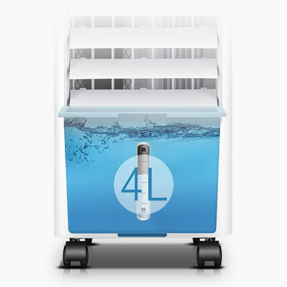 GENERIC Unité De Climatisation Portable, Circulateur D'air Compact, Ventilateur De Refroidissement Mobile, Refroidisseur D'évaporation Super Silencieux Avec Réglages à 3 Vitesses Pour Un Refroidissement Effic