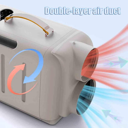  Climatiseur Portable, Unité AC De Camping à Faible Puissance 420 W, Unité AC De Camping Avec Télécommande, For Tentes, Camions, Camping-cars En Plein Air Et à La Maison(Cooling)