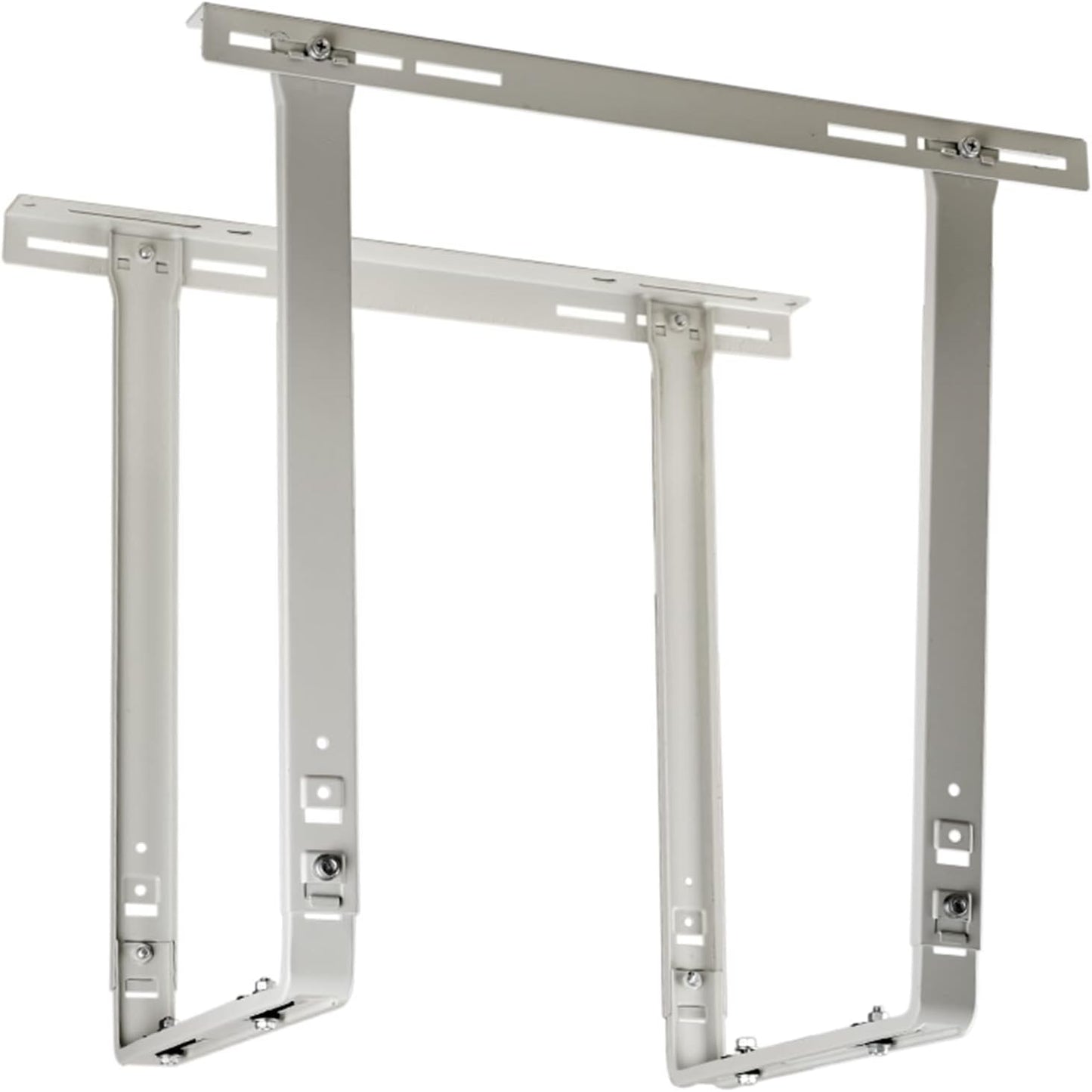  Support De Montage Pour Climatiseur – Design Peu Encombrant Pour Mini Unités AC Divisées Sans Conduit, étagère De Pompe à Chaleur Montée Sur Le Dessus, Durable Et Facile à Installer