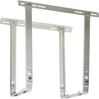  Support De Montage Pour Climatiseur – Design Peu Encombrant Pour Mini Unités AC Divisées Sans Conduit, étagère De Pompe à Chaleur Montée Sur Le Dessus, Durable Et Facile à Installer