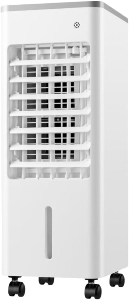 GENERIC Climatiseur Portable 3-en-1 Refroidisseur D'air évaporatif Et Télécommande 3 Vitesses De Ventilateur 90°Oscillation Automatique 8Hour Minuterie Et Sleep Refroidissement Ventilateur Humidification Pour