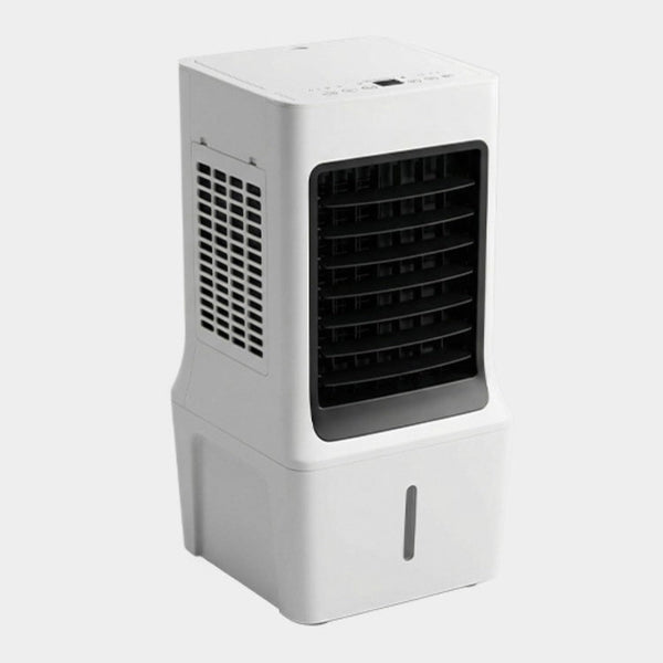  Climatiseur Mobile Sans Évacuation Rafraîchisseur D'Air Portable Avec 3 Vitesses Climatiseur Mobile Silencieux Avec Réservoir D’Eau 12L Oscillation 60° Ventilateur Refroidisseur D'Air Économe Énergie
