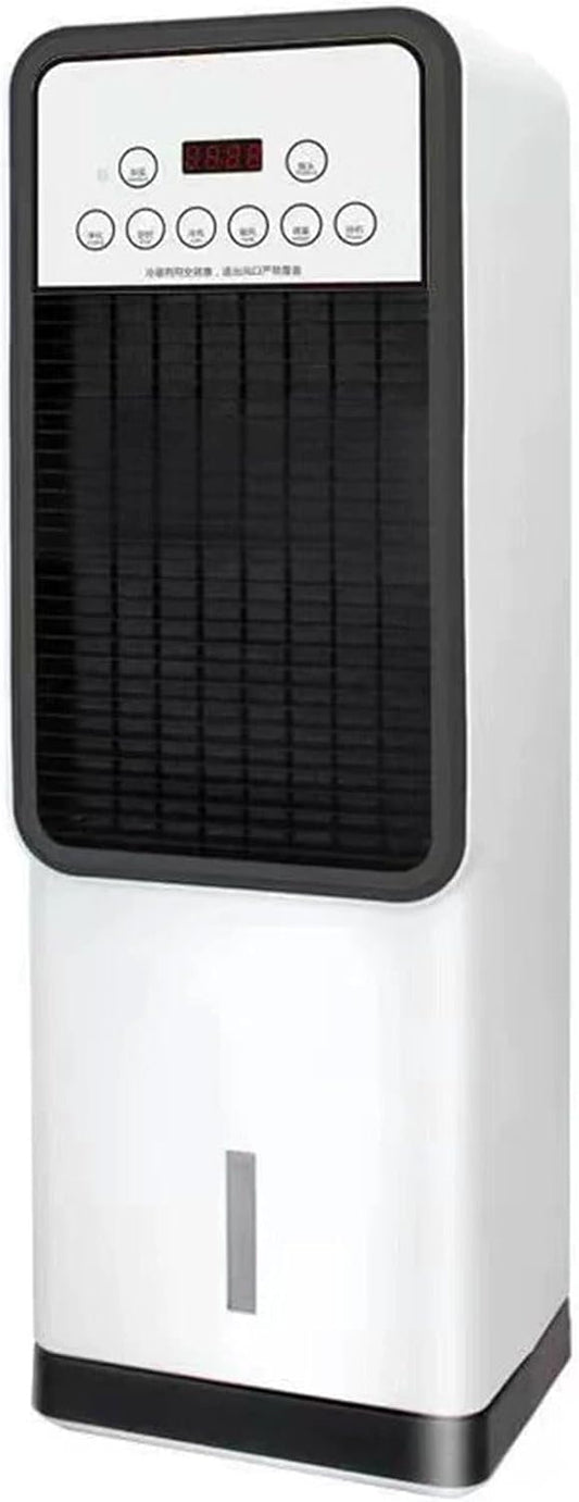 GENERIC Climatiseur 3 En 1 : Refroidisseur D'air Par Évaporation Avec Réservoir D'eau De 3 Litres, 4 Modes, 3 Vitesses, Télécommande, Oscillation À 120°, Minuterie De 12 Heures
