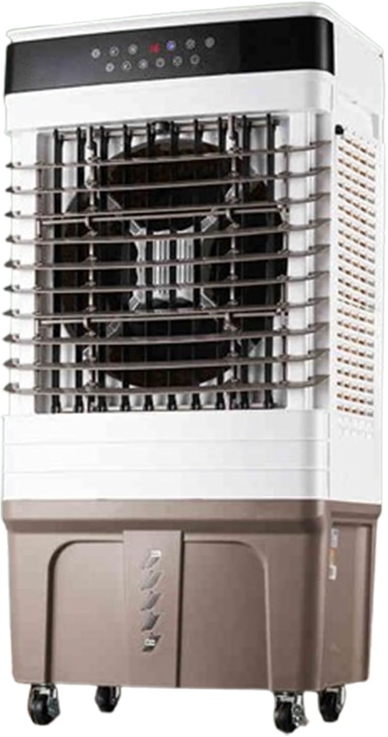  Refroidisseur D'air Par Évaporation, Refroidisseur De Marais Portable Avec Réservoir D'eau, Climatiseur Sans Fenêtre À 3 Vitesses Pour Garage, Cour, Utilisation Commerciale