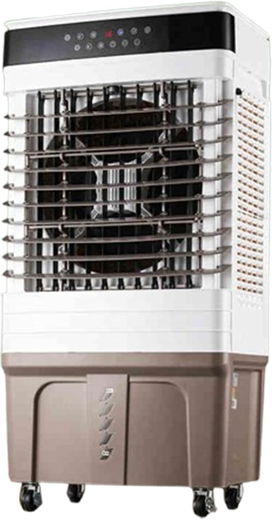  Refroidisseur D'air Par Évaporation, Refroidisseur De Marais Portable Avec Réservoir D'eau, Climatiseur Sans Fenêtre À 3 Vitesses Pour Garage, Cour, Utilisation Commerciale