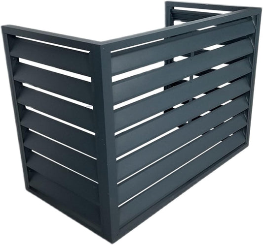  Housse De Déflecteur De Climatiseur Pour Unités Extérieures, Mini Protecteur De Condensateur Divisé Avec Stores D'unité Extérieure (couleur)