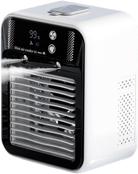  Climatiseurs Portables – Refroidisseur Personnel Silencieux – Occasions Polyvalentes, Petit Climatiseur À 2 Vitesses De Vent, Pour La Maison, La Chambre À Coucher, Le Lieu De Travail, Le Garage, Le Bu