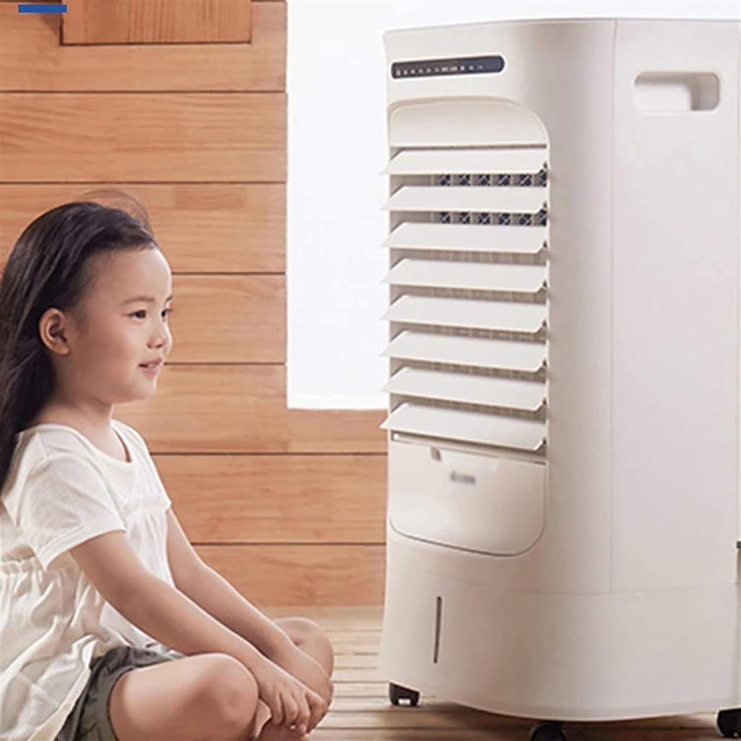  7L Climatiseur Portable 13000btu, Contrôle Tactile LED, Télécommande, 3 Vitesses De Ventilateur, Minuterie 1-15h, économie D'énergie De Classe A