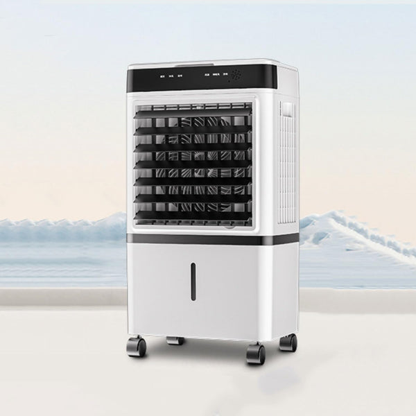  Climatiseur Mobile Portable Rafraîchisseur D’Air Mobile 14L Avec Eau Refroidisseur Par évaporation Oscillation 90° Télécommande Minuterie 12H Ventilateur Refroidisseur D'air Pour Appartement