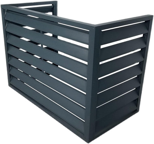 GENERIC Housse De Climatiseur D'extérieur Résistante Aux Intempéries - Protection Durable Pour Intérieur Et Extérieur - Idéale Pour Dissimuler Les Clôtures Et Protéger Contre Les Intempéries