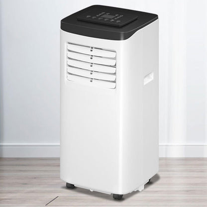 GENERIC Climatiseur Portable Avec Télécommande, Minuterie 24h, Ventilateur De Refroidissement Et Déshumidificateur, 2 Vitesses Et 3 Modes, Oscillation à 120° Pour Chambre Et Bureau