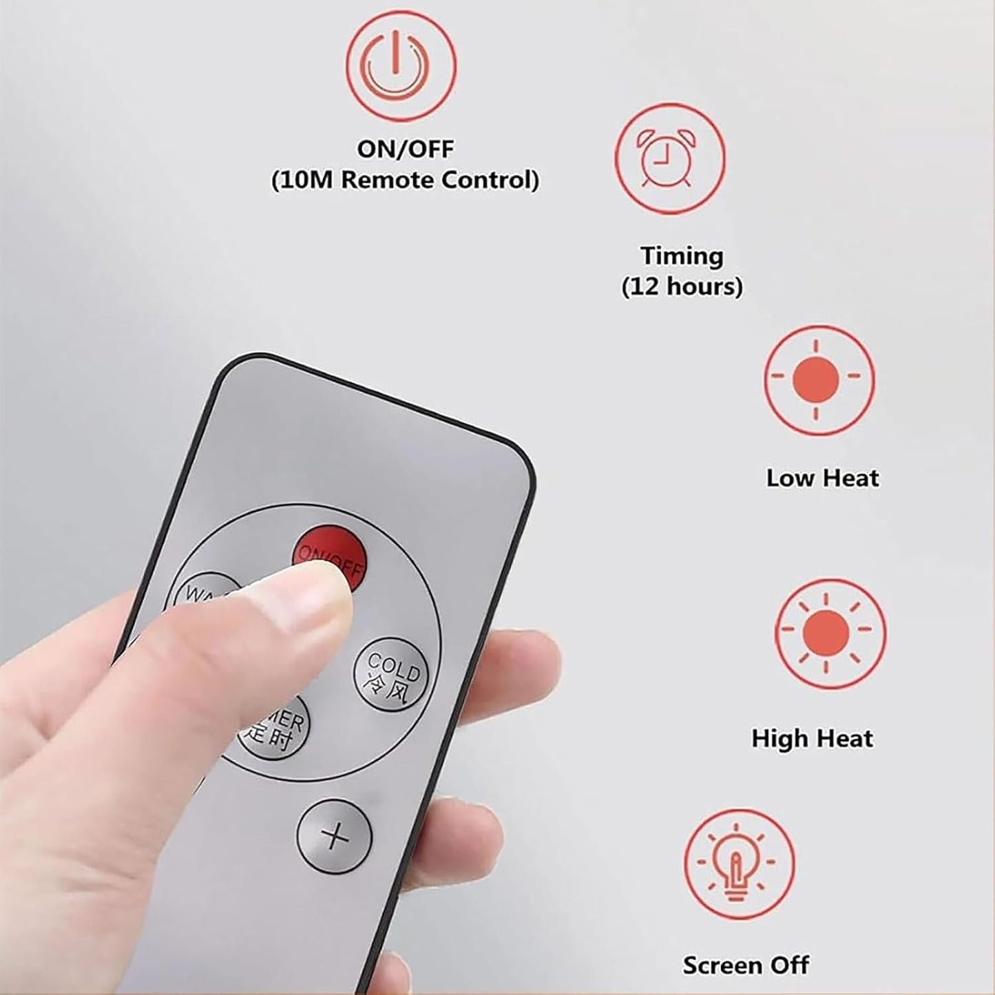 GENERIC Climafy Climatiseur Portable, Nouveau Climatiseur Split Max 2026, Refroidissement & Chauffage Murale/Bureau Sans Installation Fonctionnement Silencieux & Minuterie Pour Maison Bureau #4