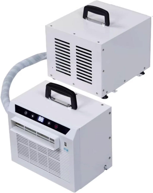 GENERIC Split AC 13000 BTU Refroidisseur De Chambre, Unité Portable Avec Télécommande Et Minuterie, Poignée De Transport Facile Pour Le Camping à Domicile, Filtre Propre Rapide, Solution De Refroidissement Si