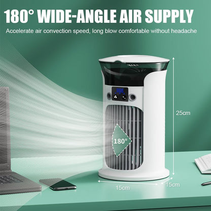 GENERIC Climatiseur Mobile, Refroidissement Par évaporation, Petit Climatiseur Portable, Climatiseur Mobile (vert)