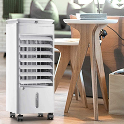 GENERIC Unité De Climatisation Portable, Circulateur D'air Compact, Ventilateur De Refroidissement Mobile, Refroidisseur D'évaporation Super Silencieux Avec Réglages à 3 Vitesses Pour Un Refroidissement Effic