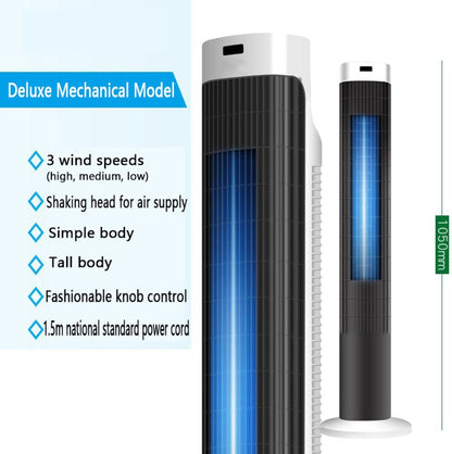 GENERIC Ventilateur De Tour Silencieux Avec Télécommande, Refroidisseur D'air à 3 Vitesses Pour La Chambre à Coucher, Dispositif De Refroidissement Par évaporation Portable, Unité Oscillante à Faible Bruit Av