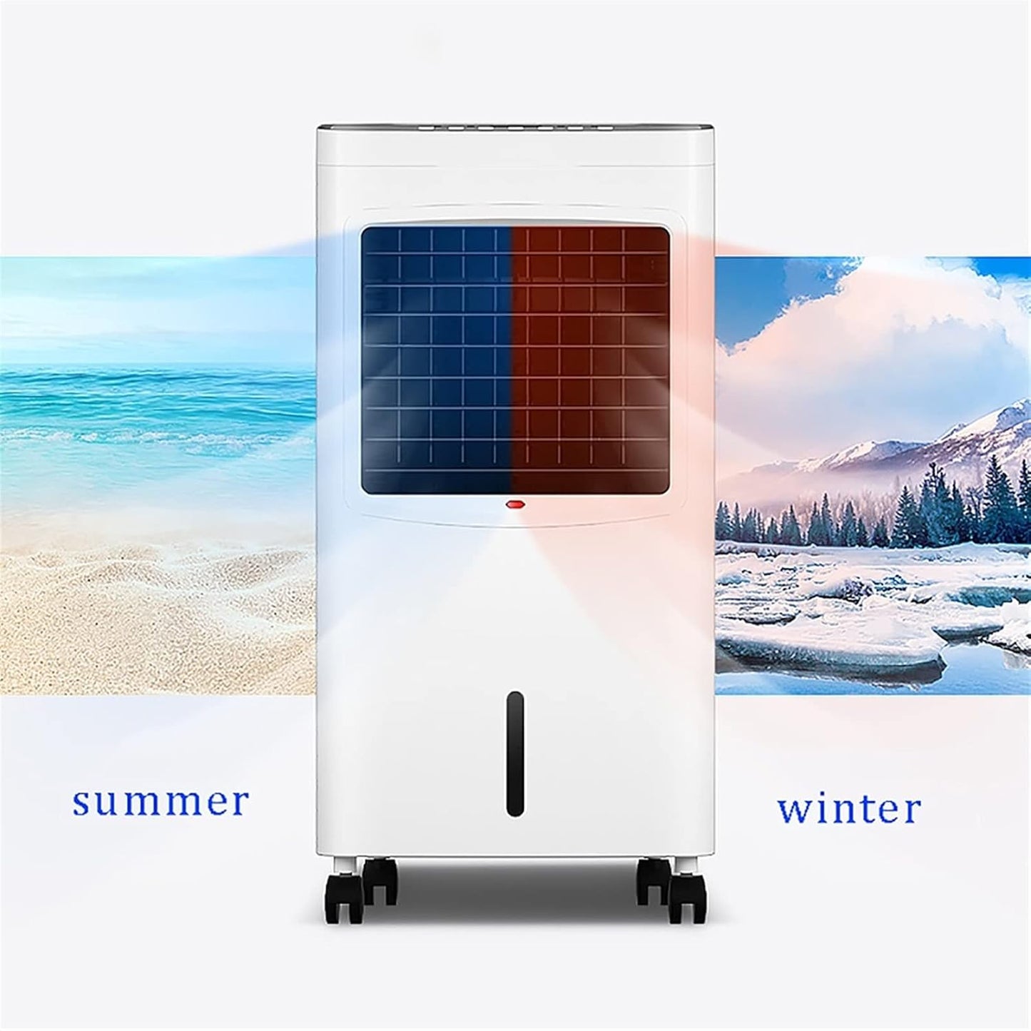 GENERIC Climatiseur Portable 12 000 BTU, Refroidisseur évaporatif Avec Télécommande, Conception Mobile écoénergétique