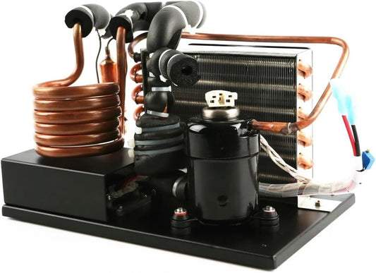  Climatiseur, Refroidisseur Compact à Serpentin En Cuivre, 24 V CC, Capacité De Refroidissement 130 W, Réfrigérant R134A, Unité Portable