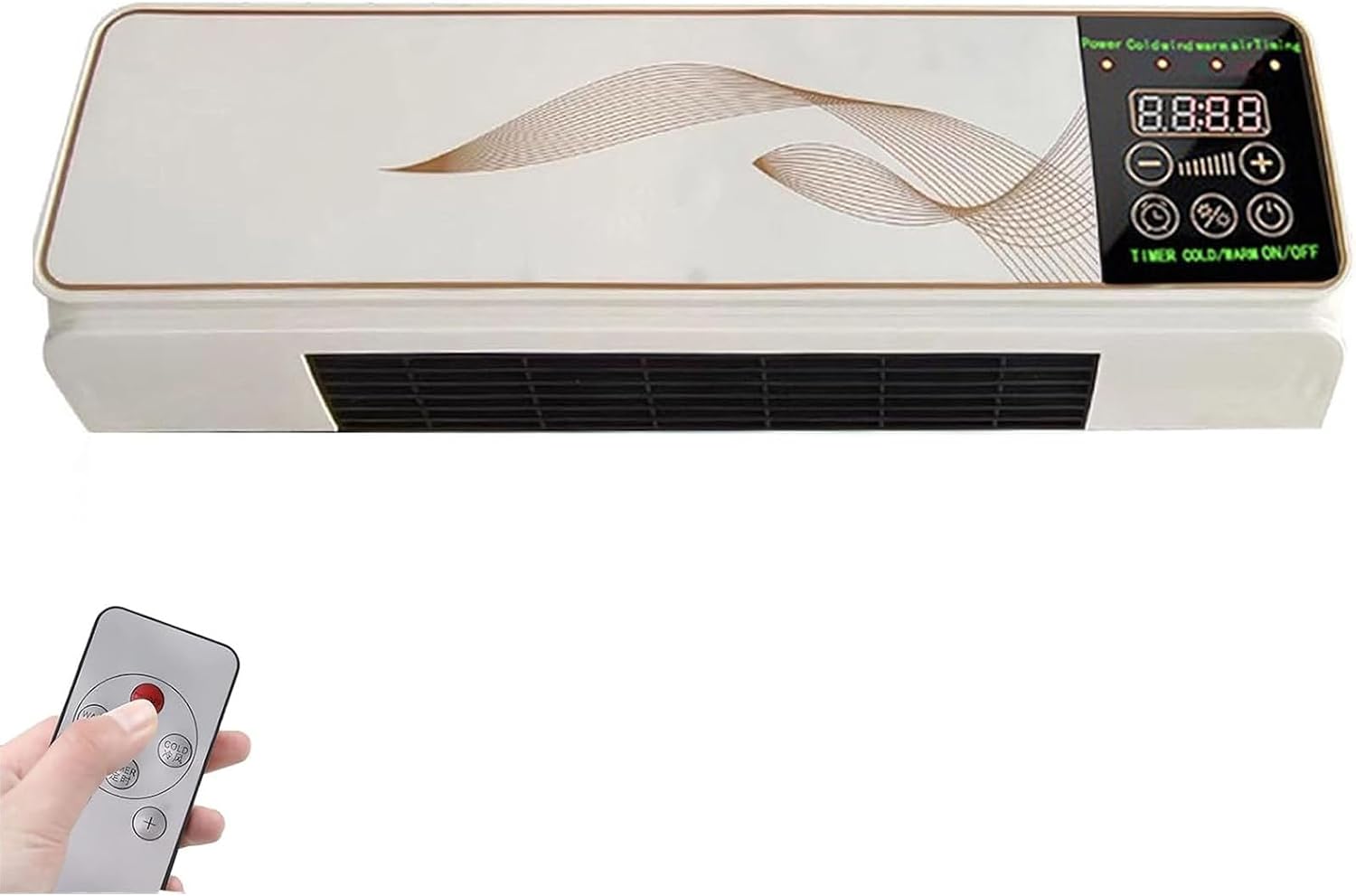 GENERIC Climafy Climatiseur Portable, Nouveau Climatiseur Split Max 2026, Refroidissement & Chauffage Murale/Bureau Sans Installation Fonctionnement Silencieux & Minuterie Pour Maison Bureau #4