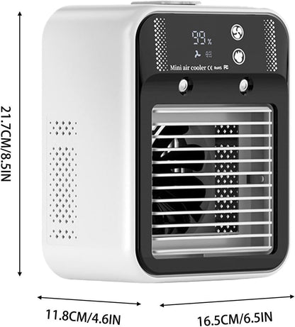  Climatiseur Portable Silencieux,Ventilateurs Silencieux Rafraîchissants | Deux Vitesses De Vent, Petit Climatiseur,Maison, Chambre, Bureau, Garage, Atelier, Cuisine, Dortoir