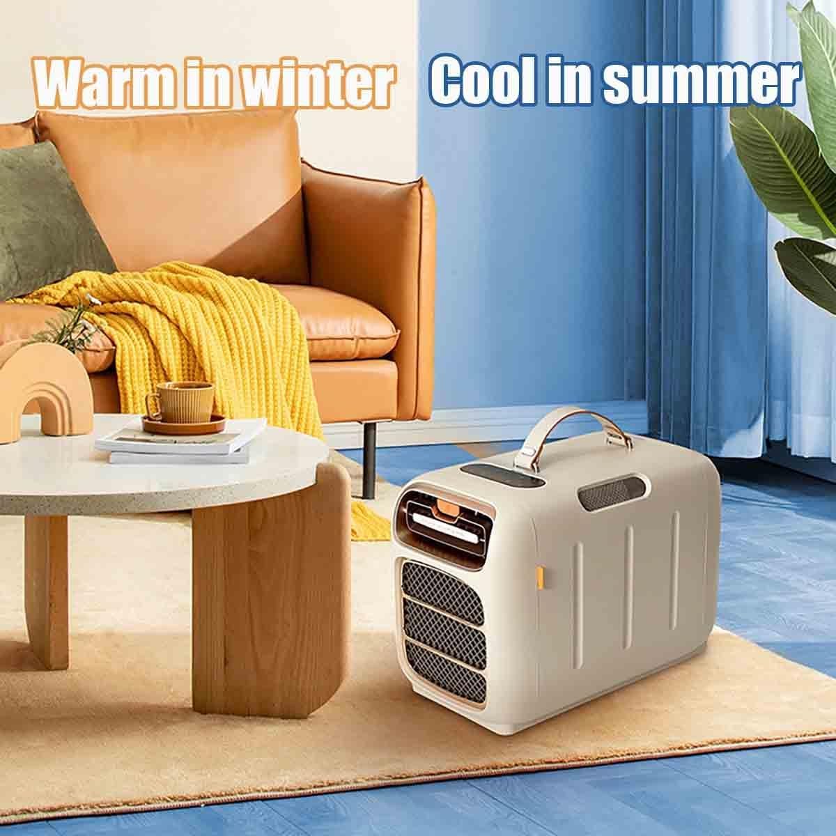  Climatiseur Portable, Unité AC De Camping à Faible Puissance 420 W, Unité AC De Camping Avec Télécommande, For Tentes, Camions, Camping-cars En Plein Air Et à La Maison(Cooling)