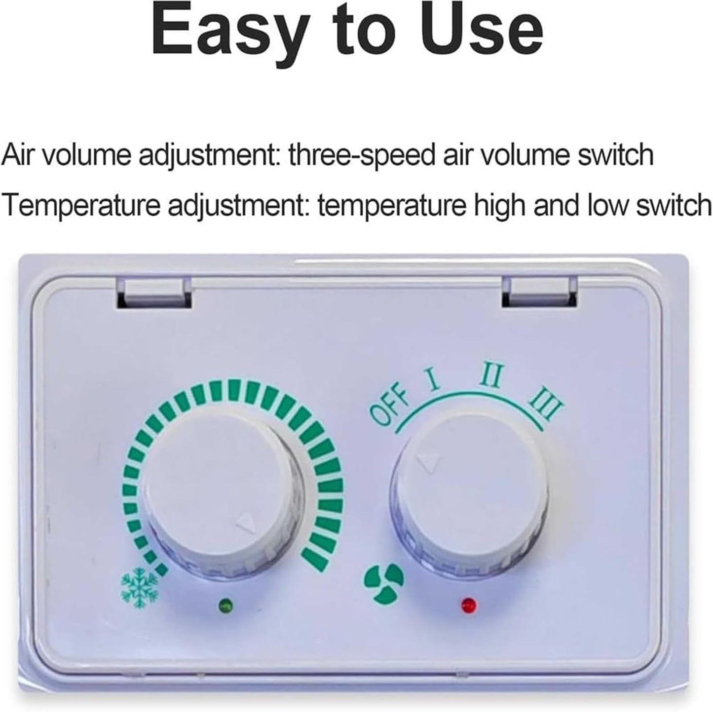  Climatiseur Portable Pour Voiture, 12 V/24 V CC, Léger Et Facile à Installer Pour Camions, Voitures Et Campings, Solution De Refroidissement électrique 100 W
