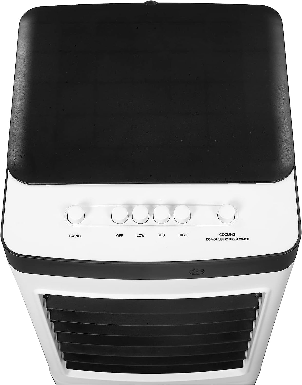 GENERIC Climatiseur Portable Sans Tuyau 10L Réservoir D'eau 3-en-1 Refroidisseur De Pièce Avec 60 Degrés Swing Vitesses Réglables Fonctionnement Silencieux Pour La Chambre à Coucher Bureau Énergie Conception