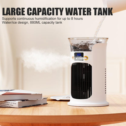 GENERIC Climatiseur Mobile, Refroidissement Par évaporation, Petit Climatiseur Portable, Climatiseur Mobile (vert)