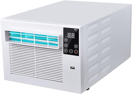  Climatiseur Portable 550W, Déshumidificateur Compact Avec Télécommande, Fonctionnement Silencieux Pour La Chambre Ou Le Dortoir, Aucune Installation Requise Pour La Location De Cuisine à Domicile