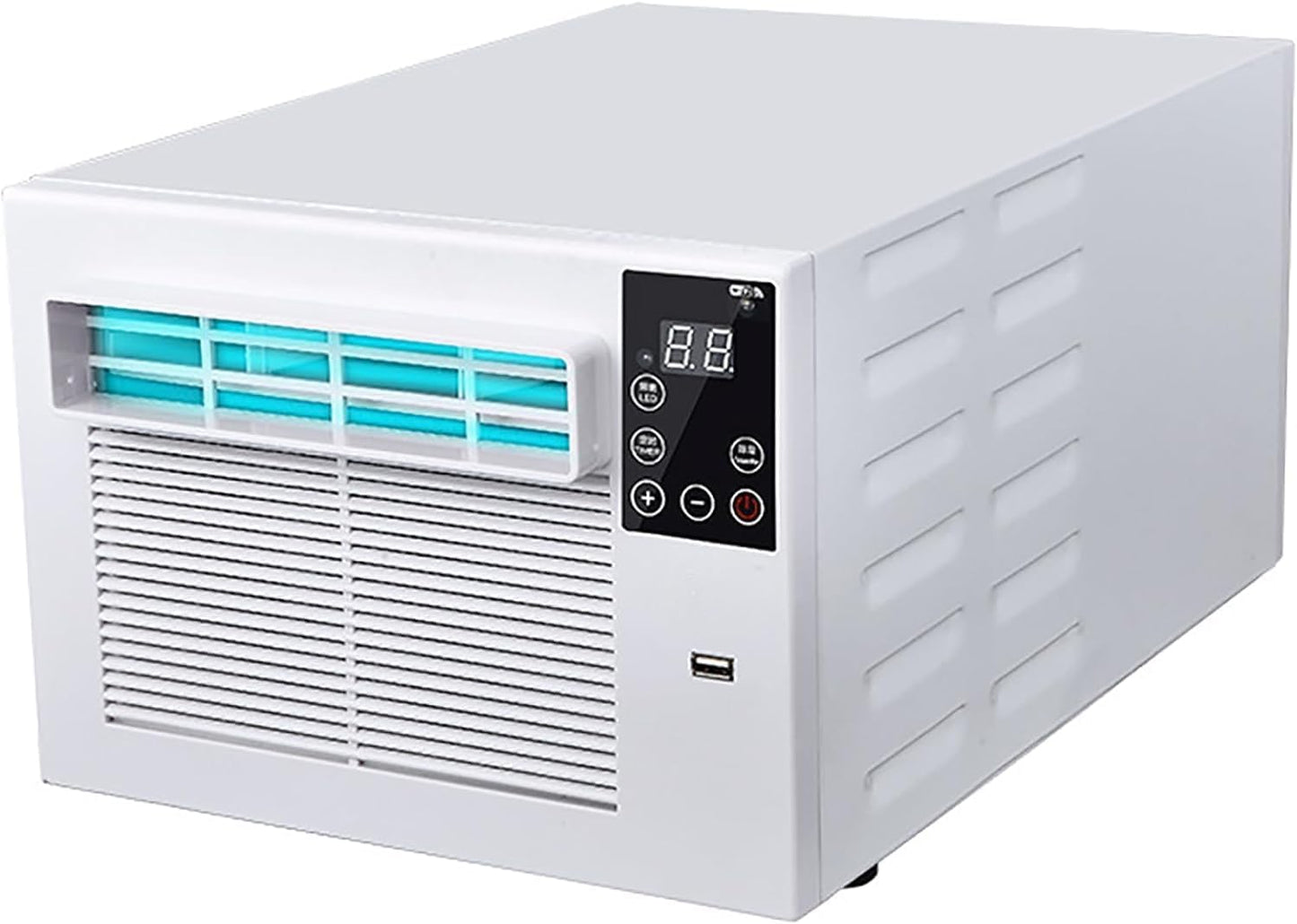  Portable AC Unit 1876 BTU, Mini Climatiseur Silencieux Avec Déshumidificateur, Ventilateur De Refroidissement Efficace Sur Le Port Pour Chambre à Coucher, Dortoir, Bureau, Location