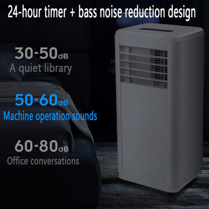  Climatiseur Portable Unités Intelligentes Intelligentes Avec Refroidissement De Refroidissement Demode De Sommeil De Refroidissement Frais Télécommande 24H Timer120° Oscillant Refroidissement AC UnitF