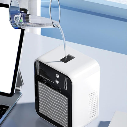  Climatiseur Portable Silencieux,Ventilateurs Silencieux Rafraîchissants | Deux Vitesses De Vent, Petit Climatiseur,Maison, Chambre, Bureau, Garage, Atelier, Cuisine, Dortoir