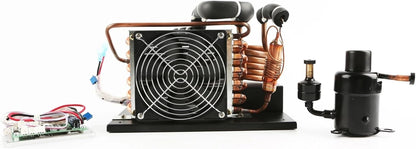  Climatiseur, Refroidisseur Compact à Serpentin En Cuivre, 24 V CC, Capacité De Refroidissement 130 W, Réfrigérant R134A, Unité Portable