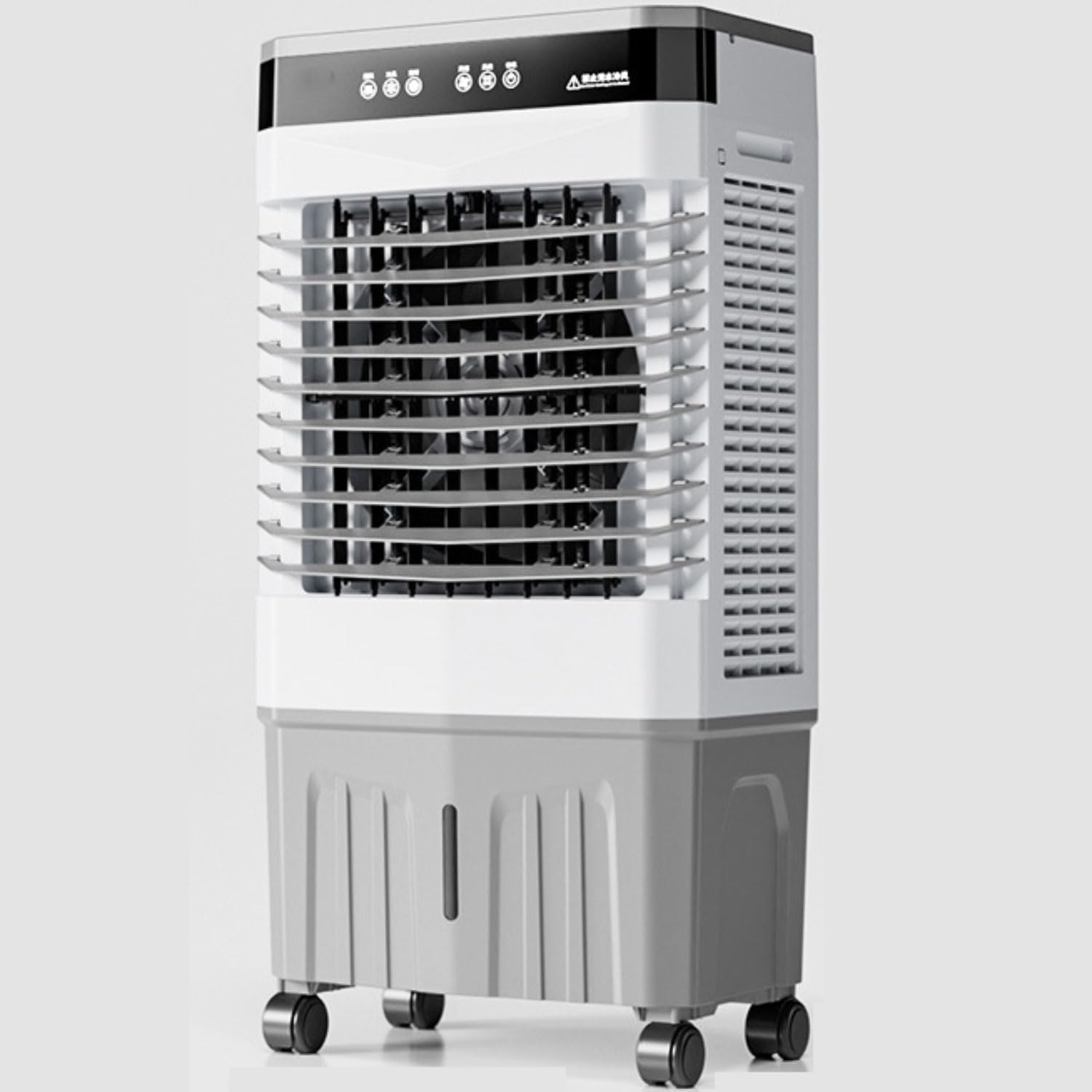 GENERIC Refroidisseur D'air évaporatif Portable Avec Oscillation De 120 Degrés, 3 Vitesses, Minuterie De 12 Heures, Conception à Faible Bruit Pour Le Bureau De Chambre à Coucher, Ventilateur De Refroidissemen
