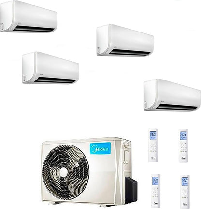  Climatiseur QuadRI 9+9+9+12 Midea EXTREME EXCLUSIVE WI FI READY R-32 U.E.M40B-36HFN8 FULL DC Inverter A++/A+