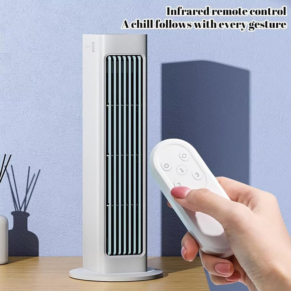  Climatiseur Portable Rechargeable Avec Télécommande, 3 Vitesses Et Oscillation à 60 ° Pour La Chambre à Coucher Et Le Refroidissement De Bureau