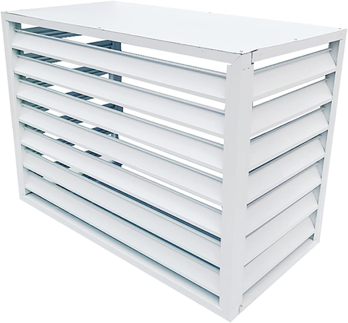  Housse De Protection Pour Climatiseur Extérieur – Pare-vue Antivol Toutes Saisons Pour Unités Divisées – Housse De Protection Pour Climatiseurs Extérieurs – Solution Décorative Et Fonctionnelle