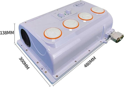  Climatiseur Portable Pour Voiture, 12 V/24 V CC, Léger Et Facile à Installer Pour Camions, Voitures Et Campings, Solution De Refroidissement électrique 100 W