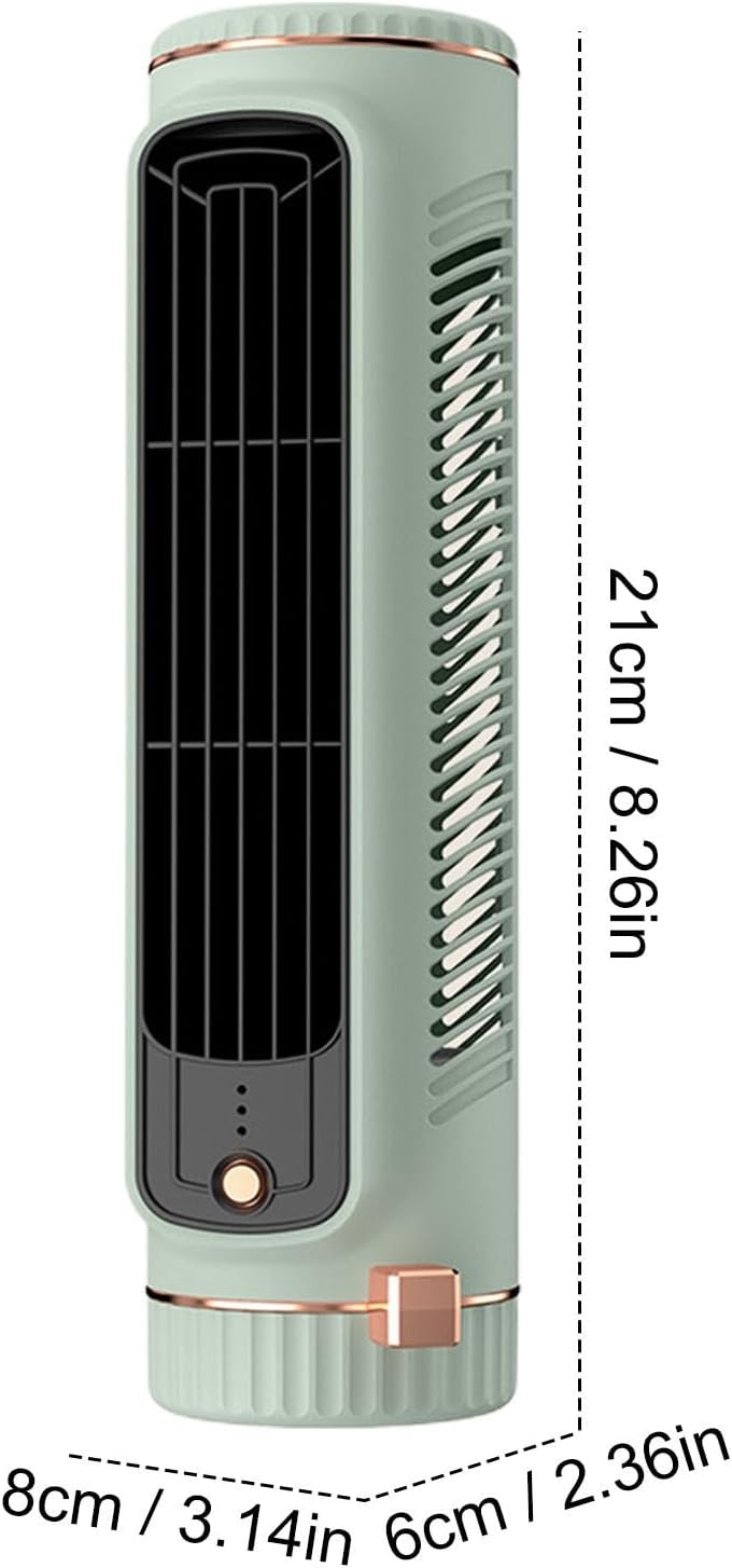 GENERIC Climatiseurs Portables | Ventilateur De Refroidissement D'air Personnel | Ventilateur AC Portable à 3 Vitesses | Ventilateur Tour Portable | Ventilateur AC Sur Pied | Petit Refroidisseur D'air