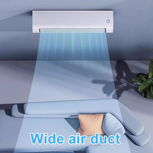 GENERIC Climatisation Portable Avec Kit De Fenêtre, 3 étapes De Refroidissement Et Télécommande.Sans-feuilles, Silencieux Et économiseur D'énergie.Idéal Pour Les Chambres, Bureau Et Petites Pièces.Fiable Circ