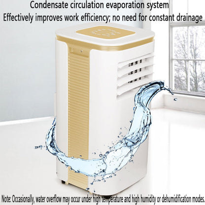 GENERIC Petit Climatiseur Portable - Déshumidificateur Intégré - 30 M² - Climatiseur Mobile Silencieux Avec Kit De Fenêtre Et Télécommande - Unité De Refroidissement Oscillante à 120° Avec 2 Vitesses Et 3